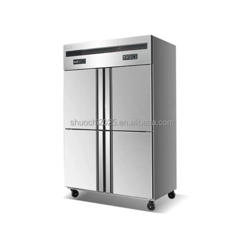Kitchen Appliances Refrigerators - Wysokiej jakości lodówka komercyjna czterodrzwiowa do