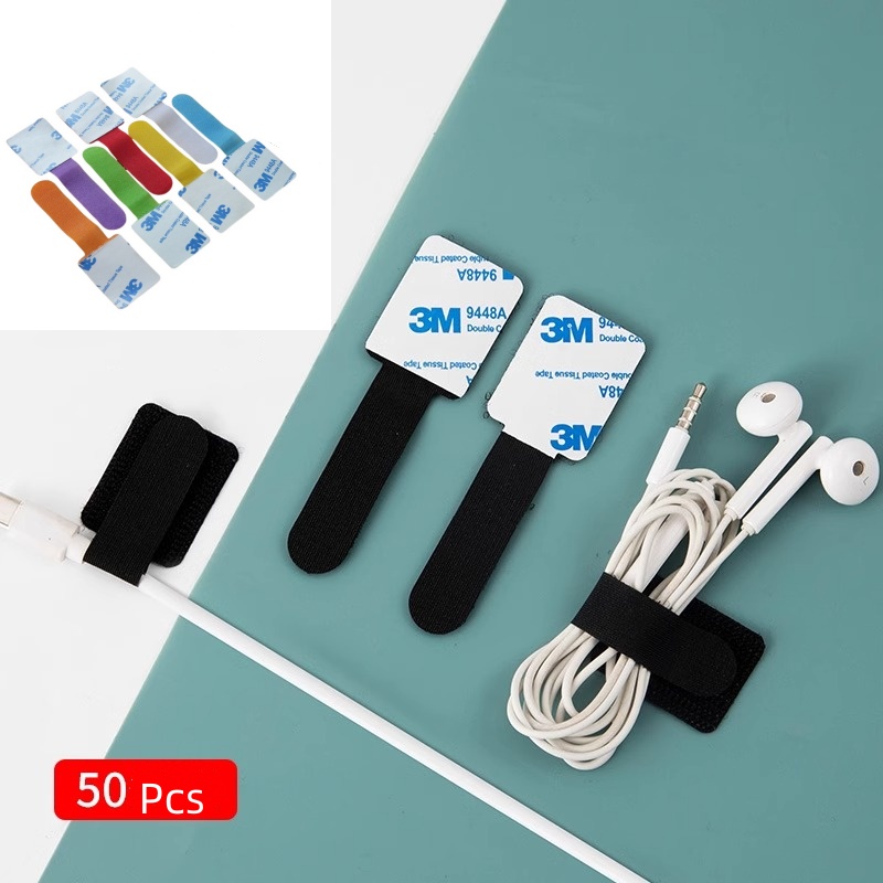 Kitchen Appliances At Home - 50 szt. Opasek kablowych na rzep,