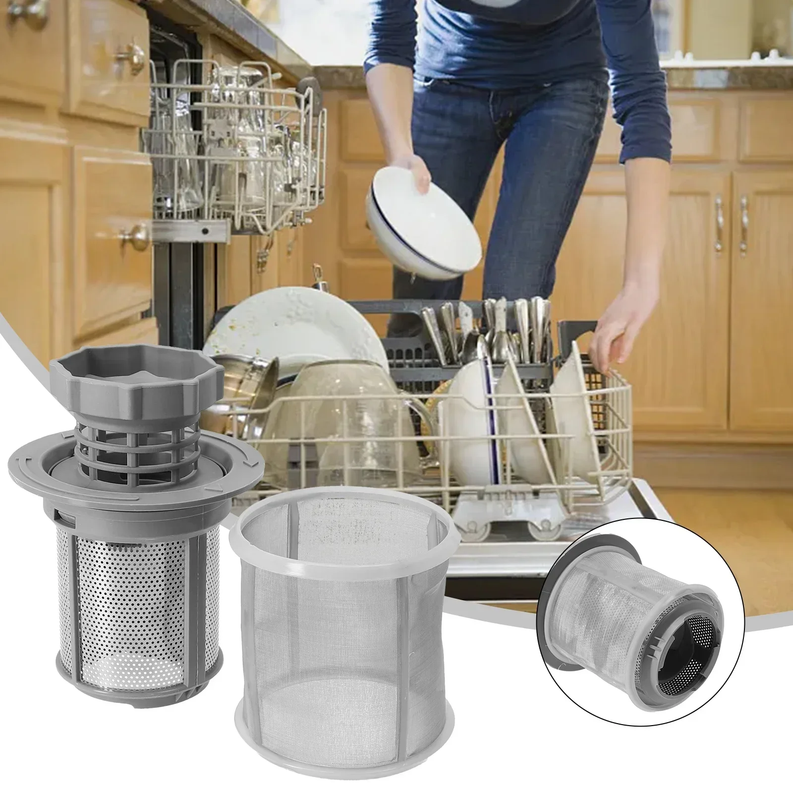 Kitchen Appliances Bosch - Wymienny zestaw filtrów siatkowych do zmywarki