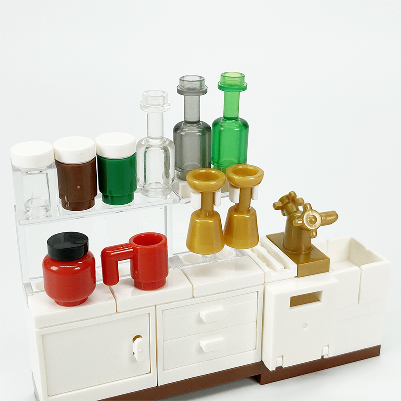 MOC blok kreatywne zabawki urz – Kitchen Appliances Refrigerators recenzja i cena