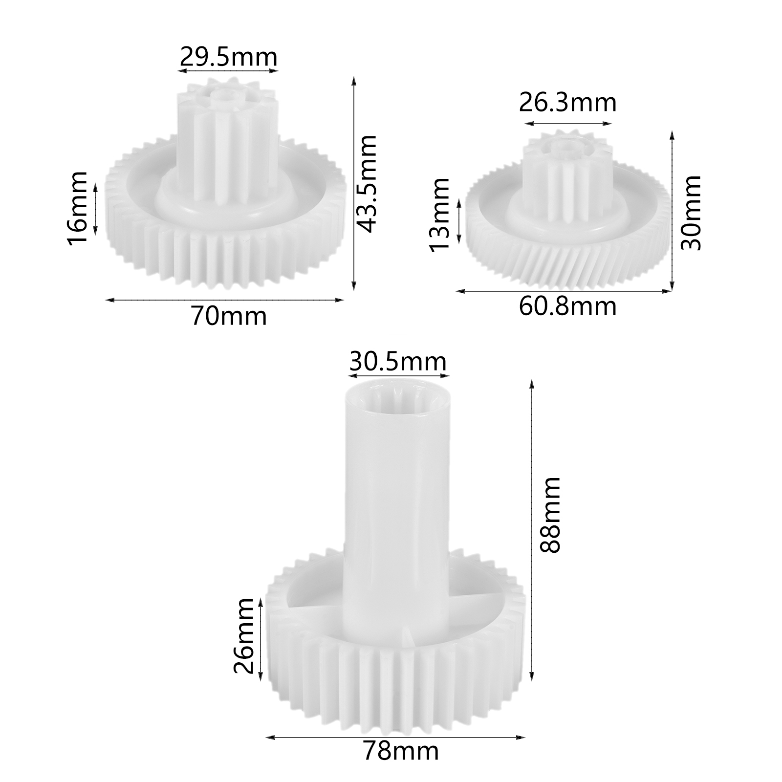 3 sztuki / zestaw Plastikowa m – Kitchen Appliances Bosch recenzja i cena