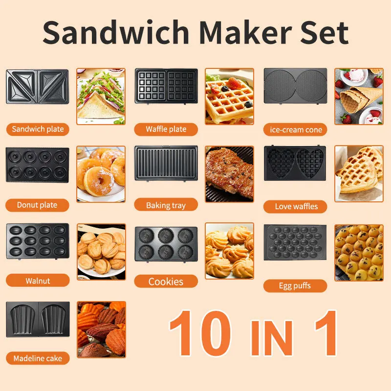 Urządzenia domowe 220/110V 10  – Donut Maker Mini recenzja i cena